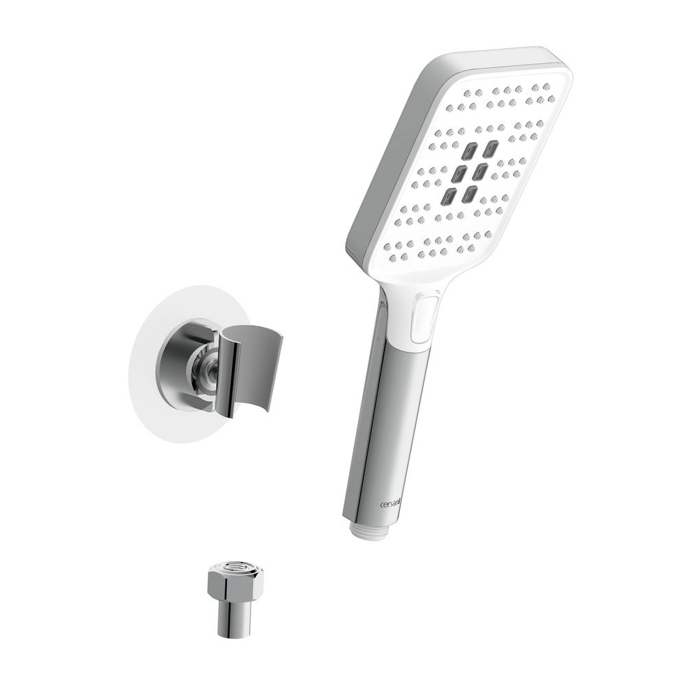 Душевой гарнитур с квадратной лейкой Ferro 64085