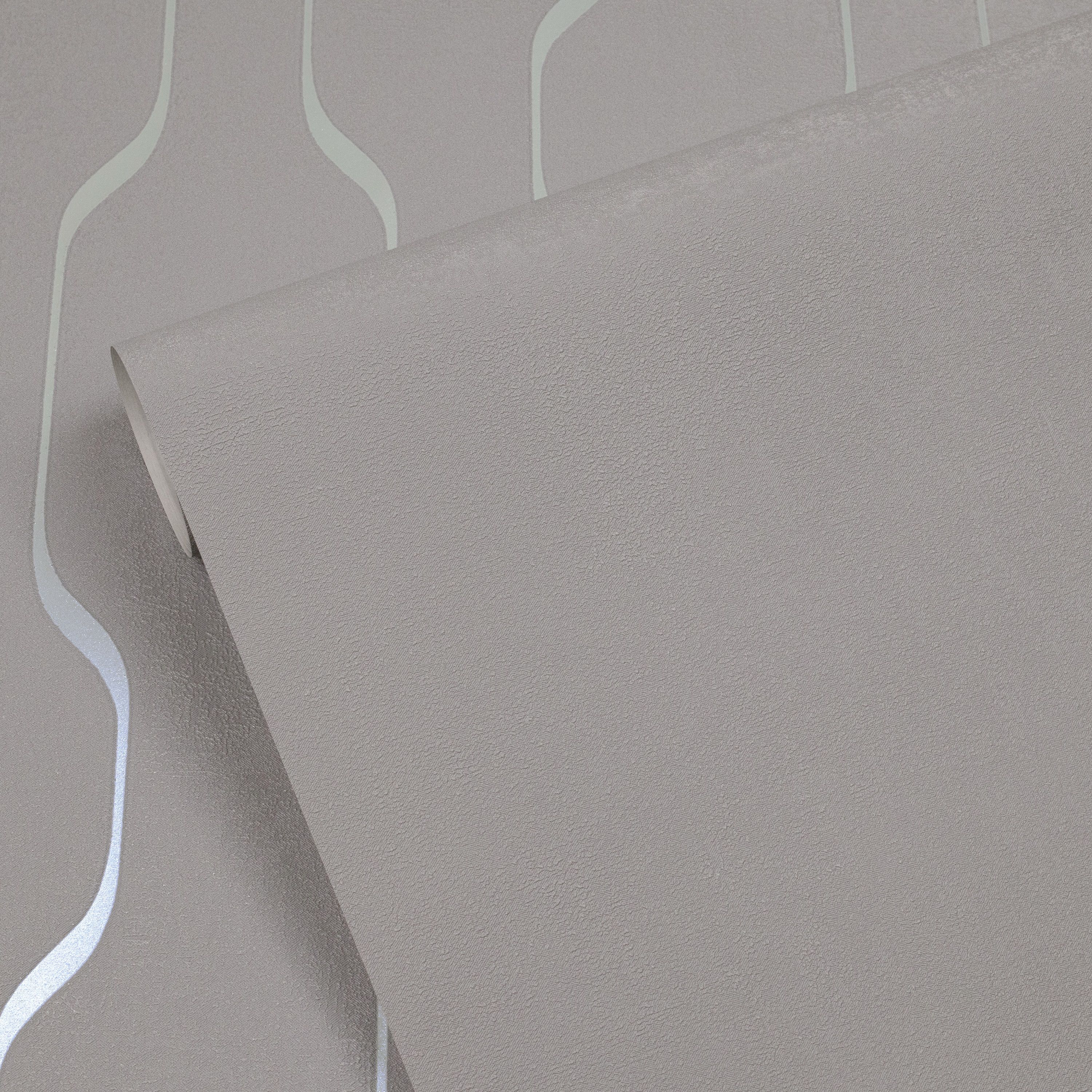 Обои Ateliero Director 588997 серые однотонные 1,06х10,05 м