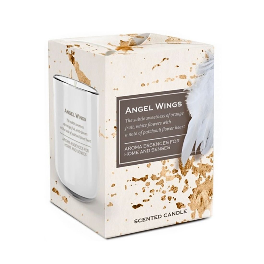 Свеча ароматизированная в стакане Bartek Ангельские крылья 150 г