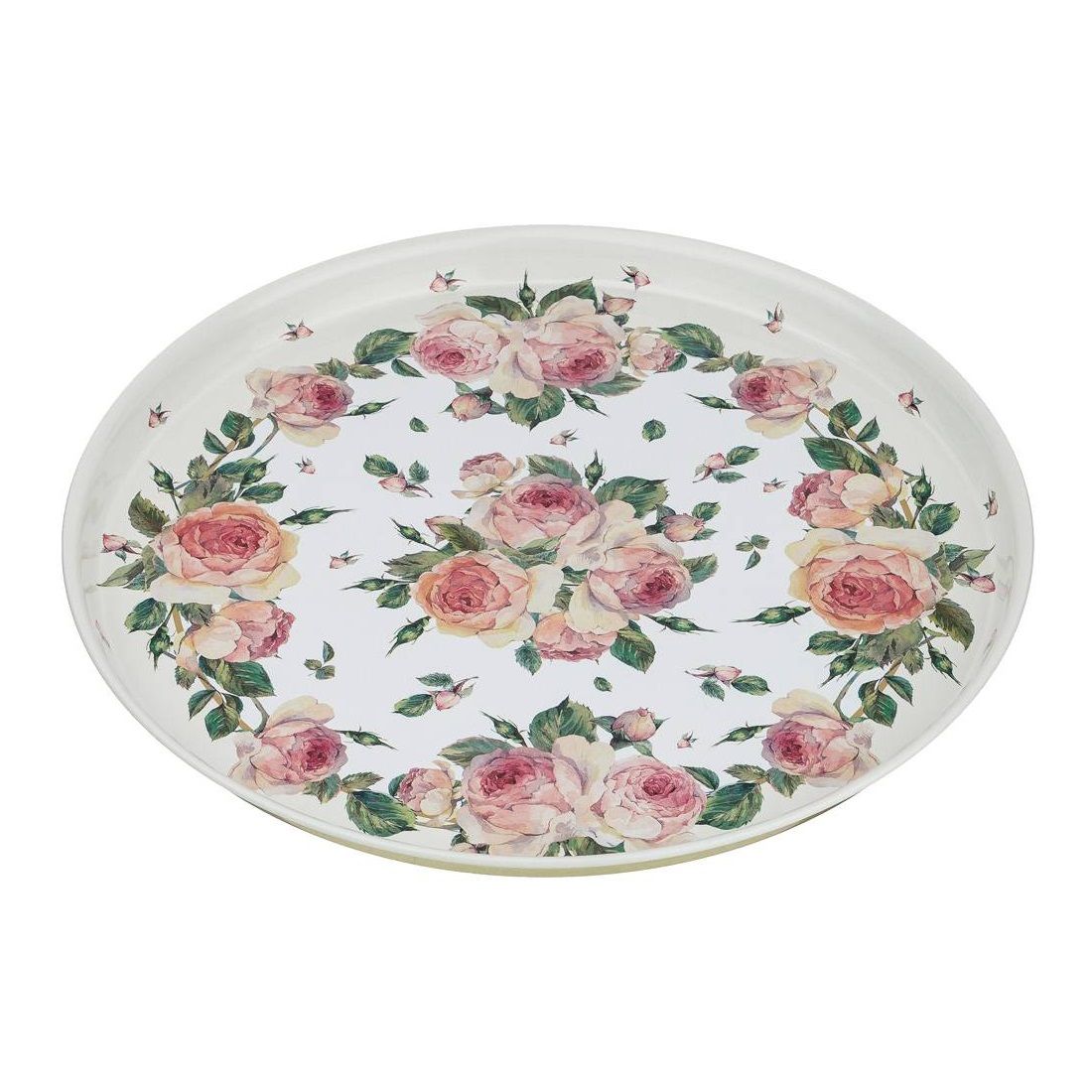 Поднос сервировочный Agness Пионы 33х2,1 см