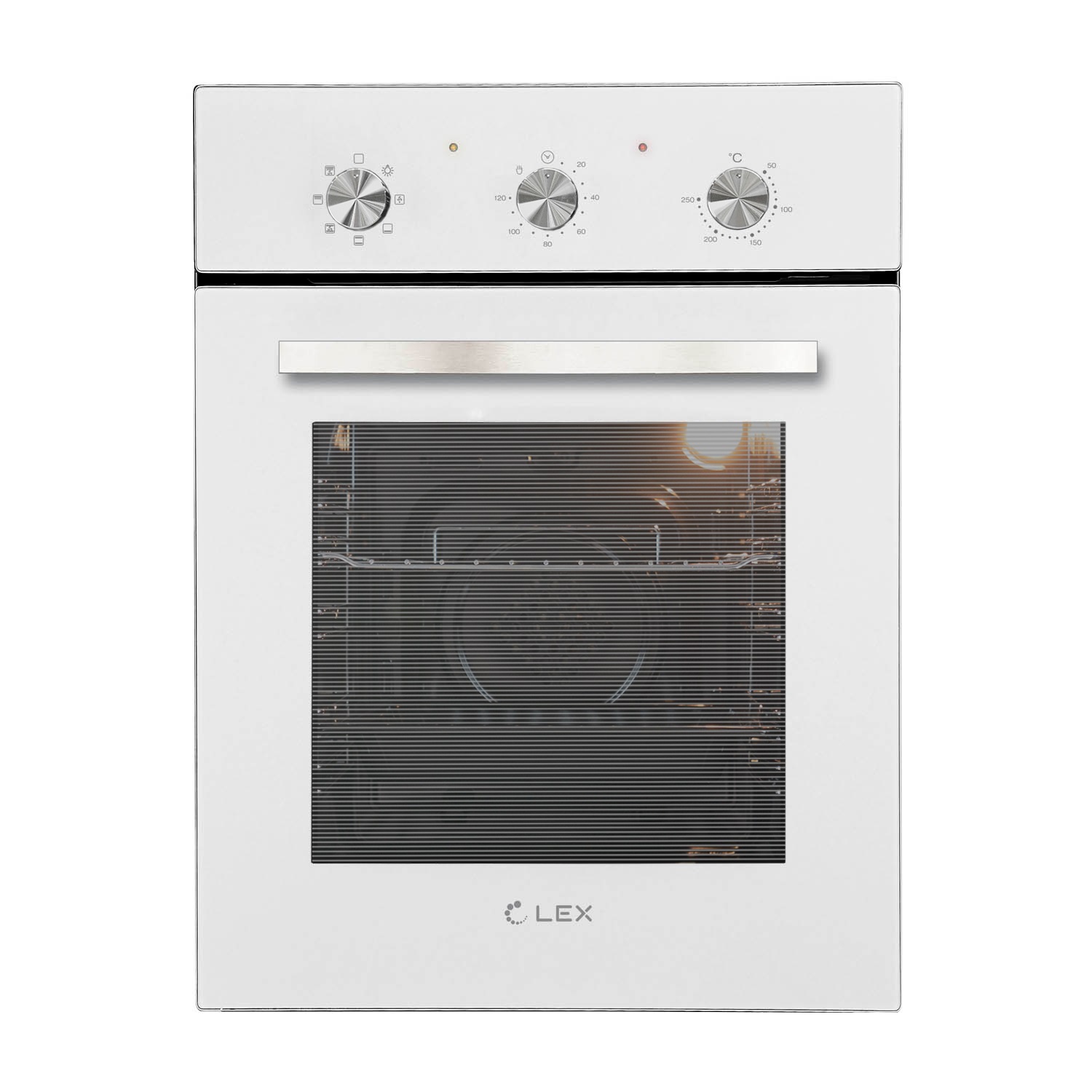 Духовой шкаф LEX EDM 4570 WH 7 функций 600х450х560мм