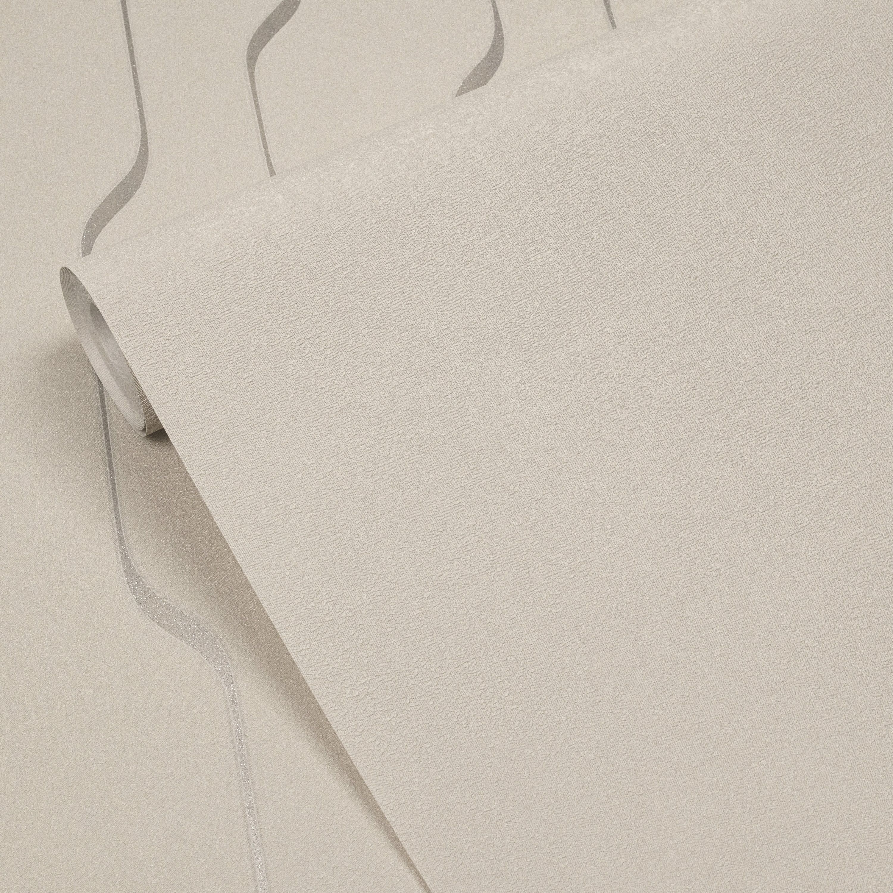 Обои Ateliero Director 588991 бежевые однотонные 1,06х10,05 м