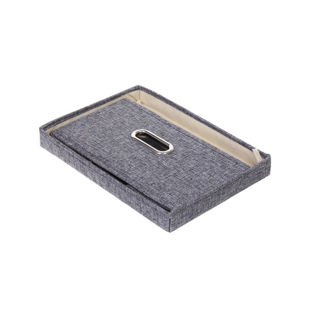 Коробка для хранения Дэстра 32х24х18 см серая складная