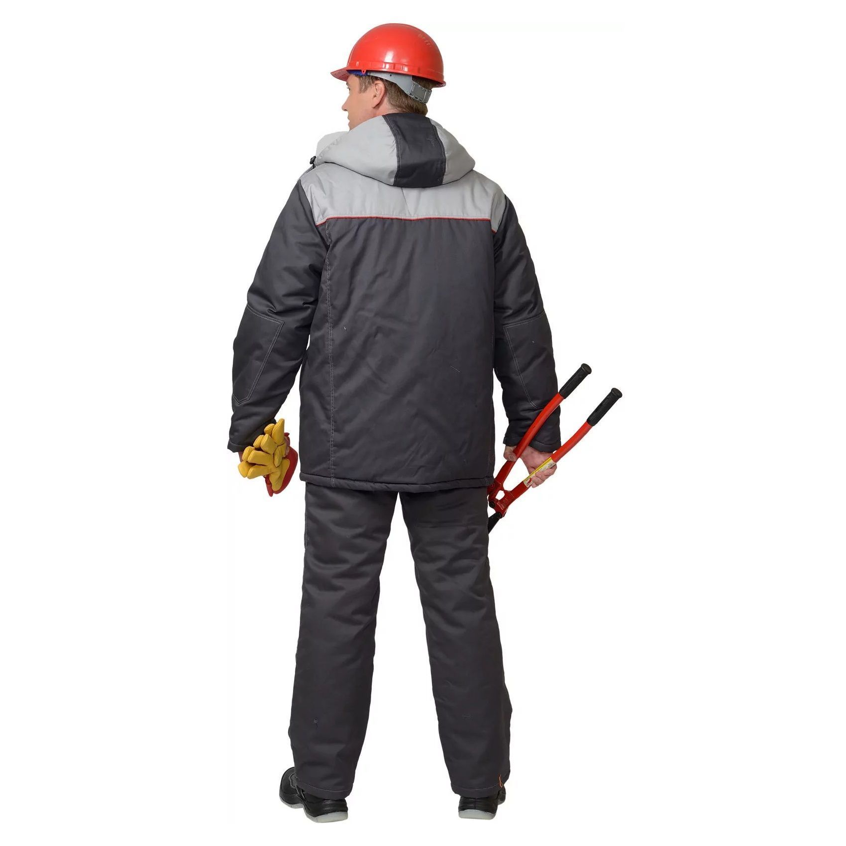 Костюм зимний Фаворит куртка, брюки темно-серый ткань Crown-230 р.112-116/182-188