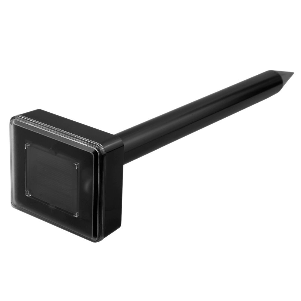 Отпугиватель кротов и змей Uniel UDR-S51 на солнечной батарее черный