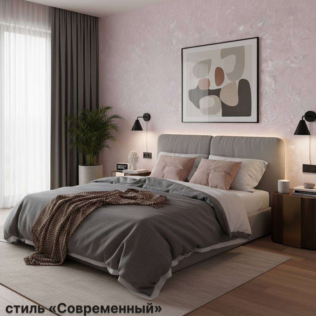 Обои Green Walls Королит С50А 5051 03 пудровые штукатурка 1,06х10,05 м