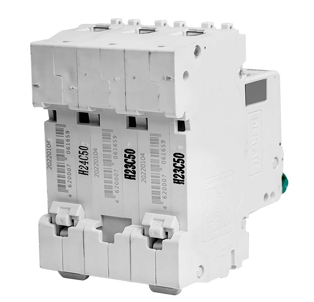Выключатель автоматический модульный 3п C 50А 4,5кА ВА-101 SchE 11083DEK