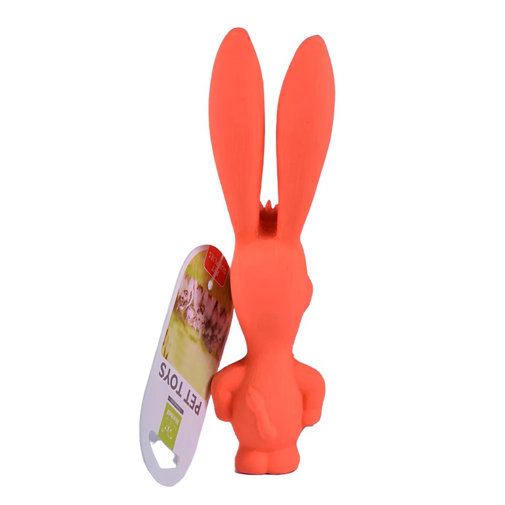 Игрушка-пищалка для собак Nunbell Ослик 17,5х6х5 см микс 262164