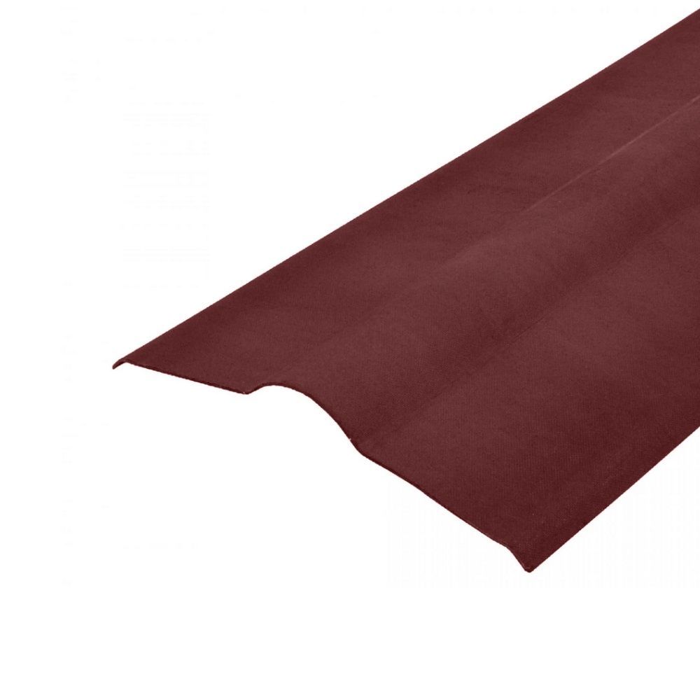 Конек Ондулин черепица 360х1000 мм красный