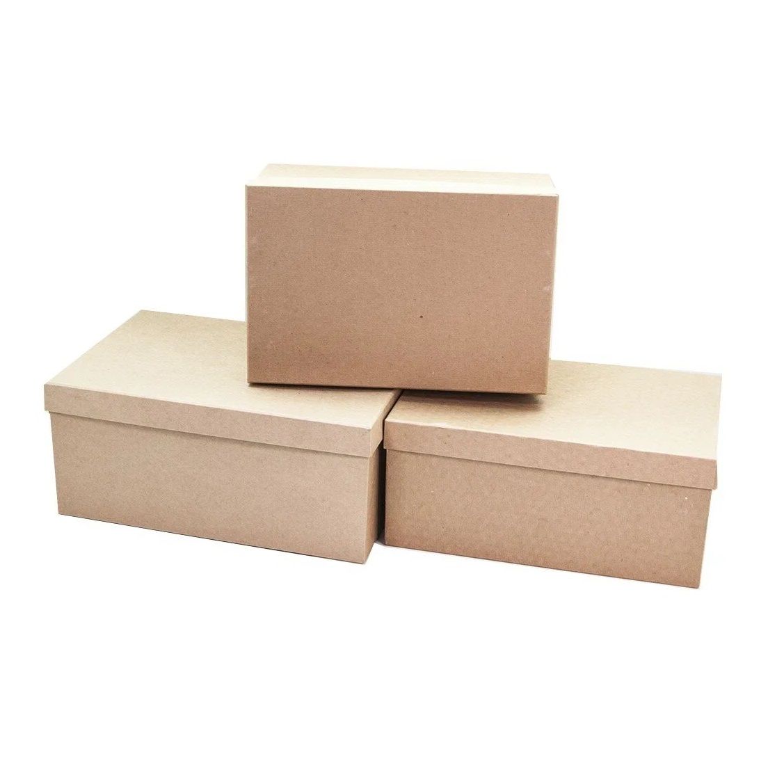 Коробка подарочная Крафт бумага прямоугольник 350х250х150