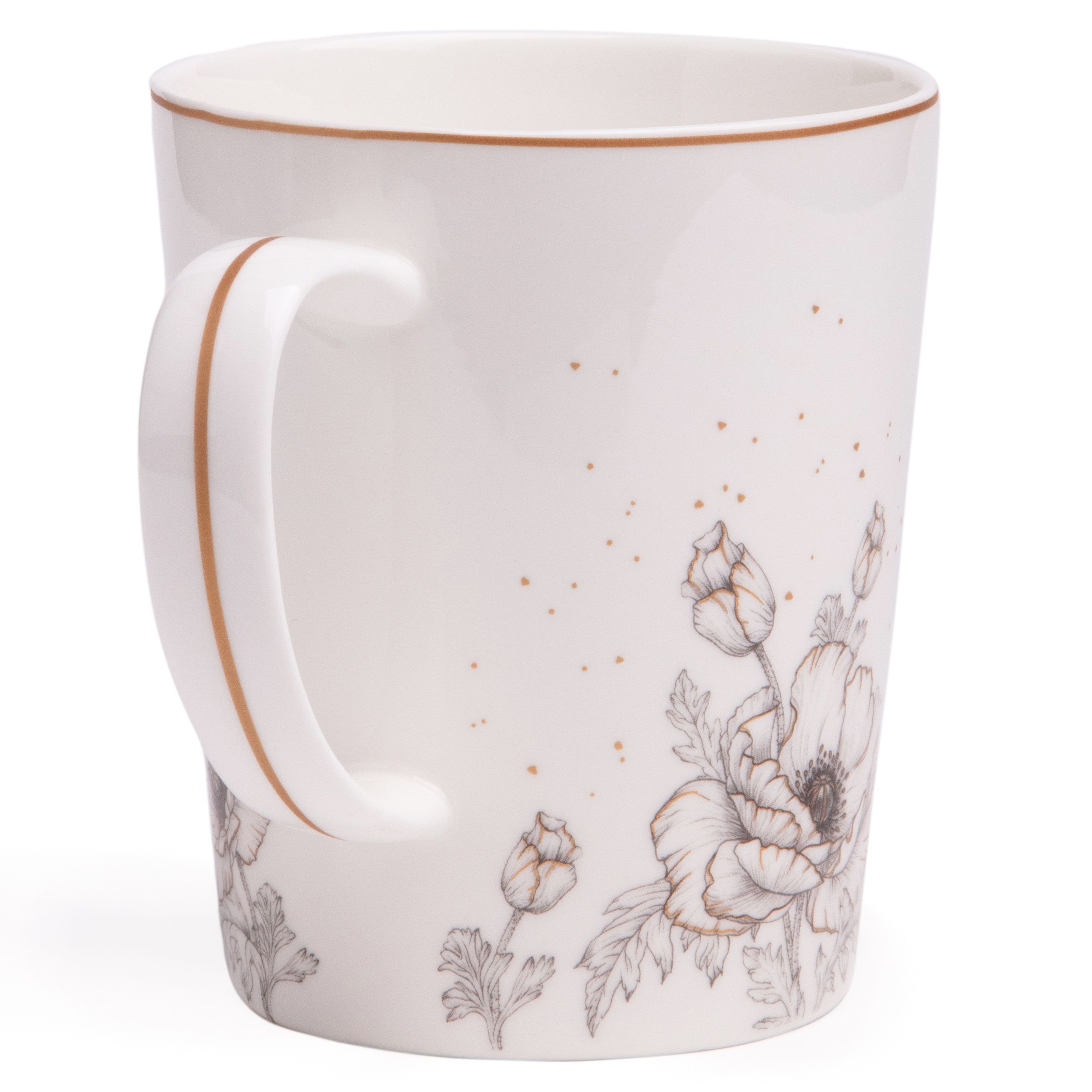 Кружка фарфоровая Lefard Top style 400 мл 590-699