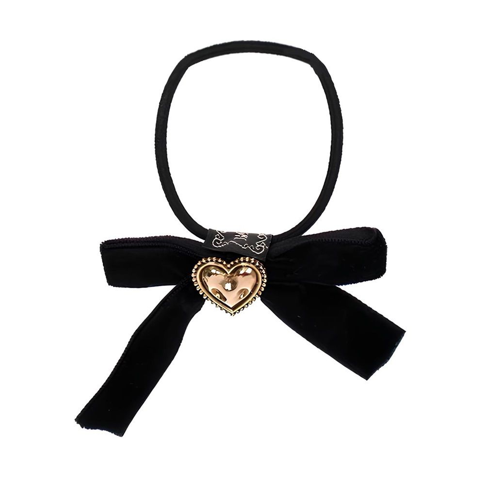 Резинка для волос Кокетка-Aks Bambina classic Нежный бархат d5 см 1 шт