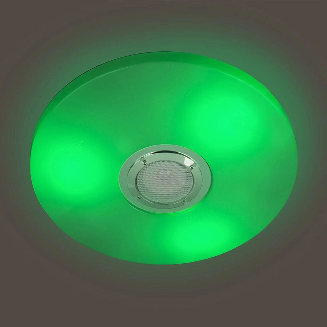 Светильник LED General Simplico Sound GSMCL-Smart83 72 Вт 3000-6500К 400х60 мм с пультом ДУ, муз колонка