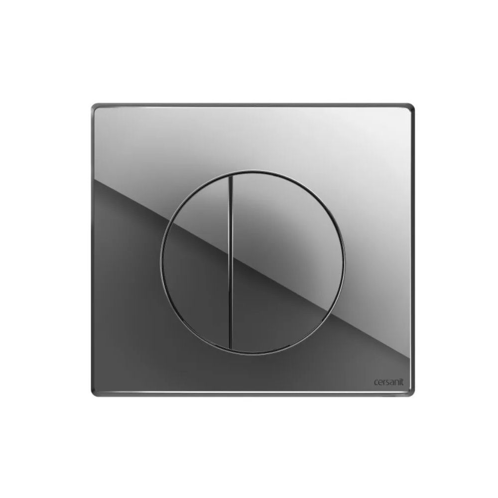 Инсталляция для подвесного унитаза Cersanit Black 35 с клавишей Leon хром глянцевый