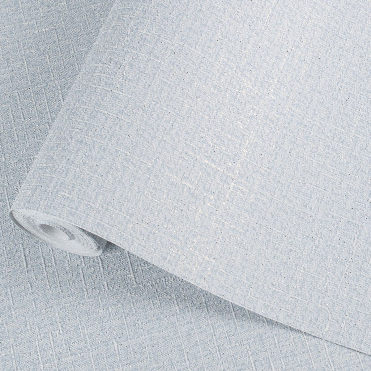 Обои TM Decolor Милена С11 П487 гр 3 01 голубые рогожка 0,53х10,05 м