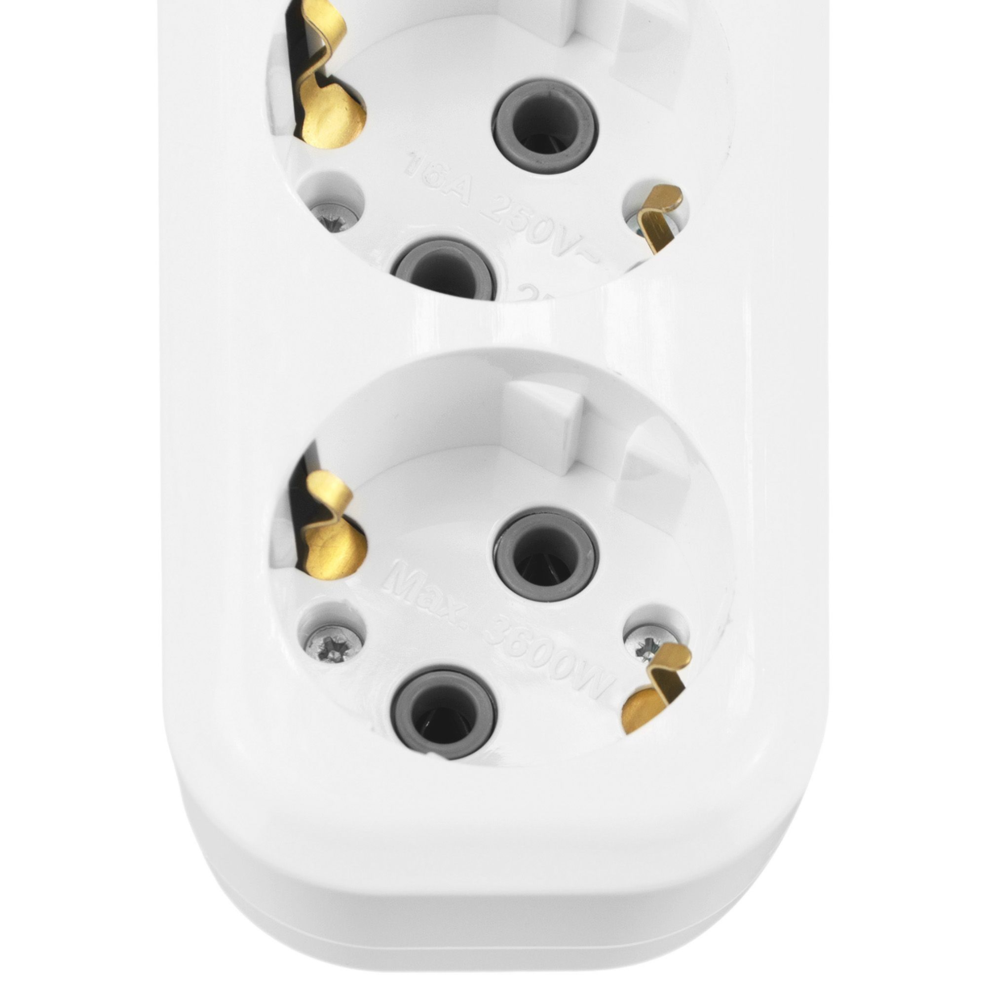 УДЛИНИТЕЛЬ сетевой 2-ой с/з 5м 250В 10А LUX У2-Е-05