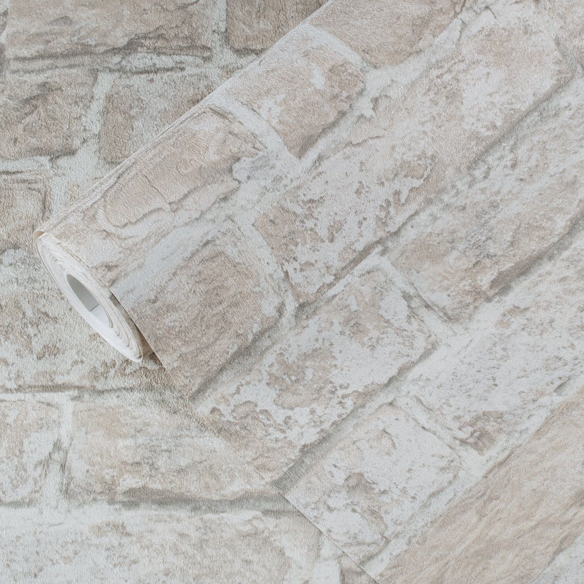 Обои Aurora Бастион С40 4081 03 бежевые кирпич 1,06х10,05 м