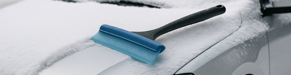 Щетка от снега для автомобиля — мягкий ворс и безопасная очистка
