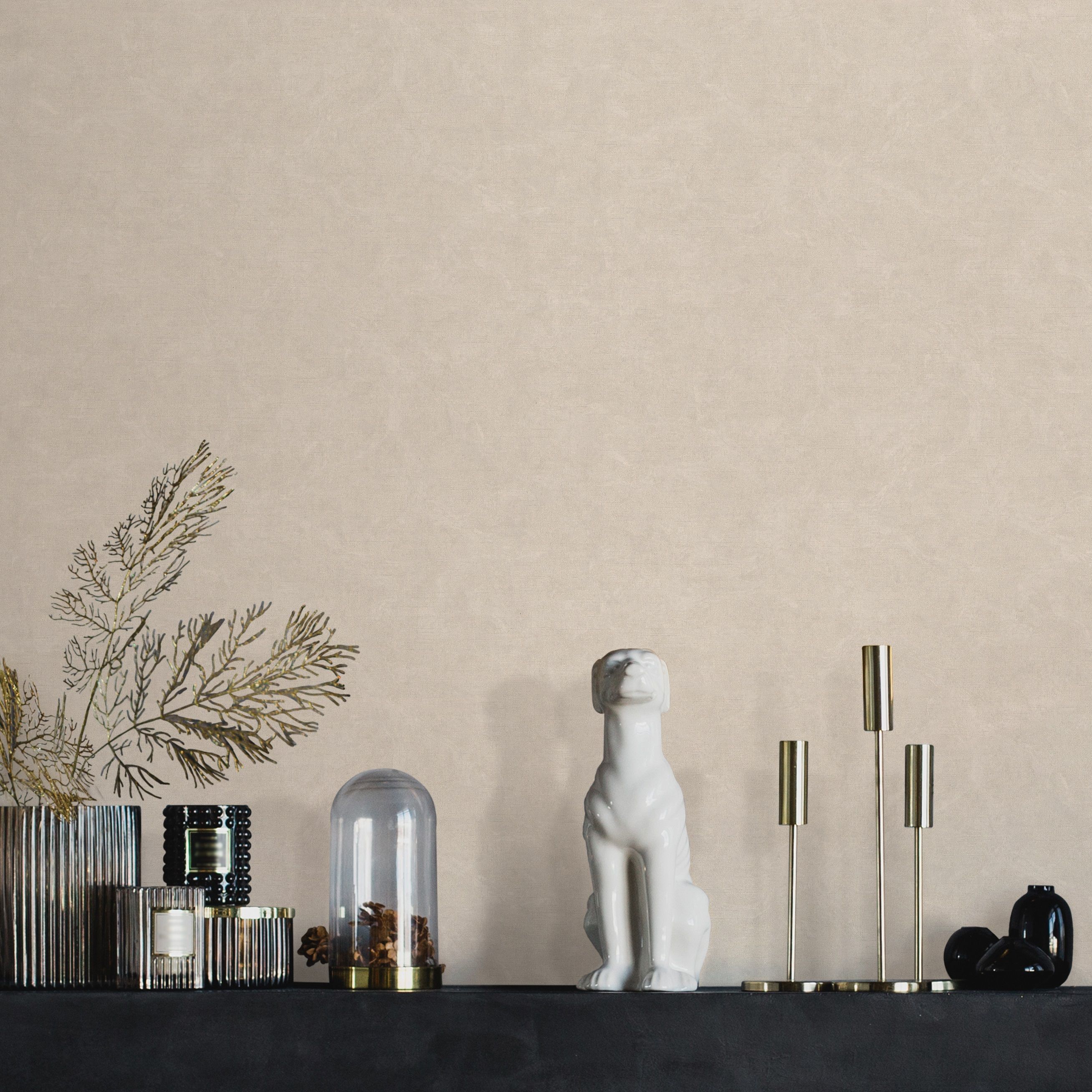 Обои Ornamy Palazzo 8089-06 золотые штукатурка 1,06х10,05 м