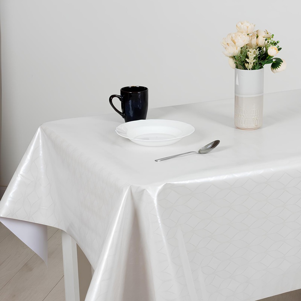 Клеенка ПВХ на нетканой основе Mirror Арабеска M82020A 1,4 м