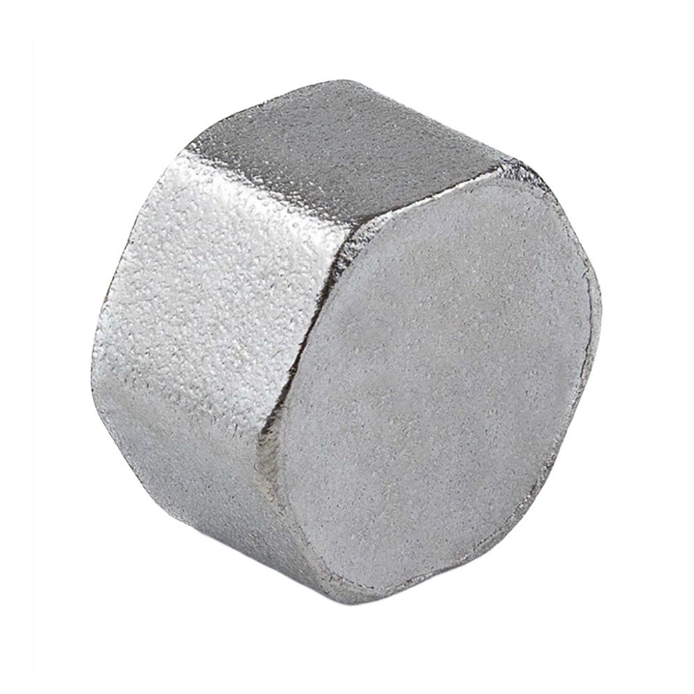 Заглушка латунь никель 1/2" ВР