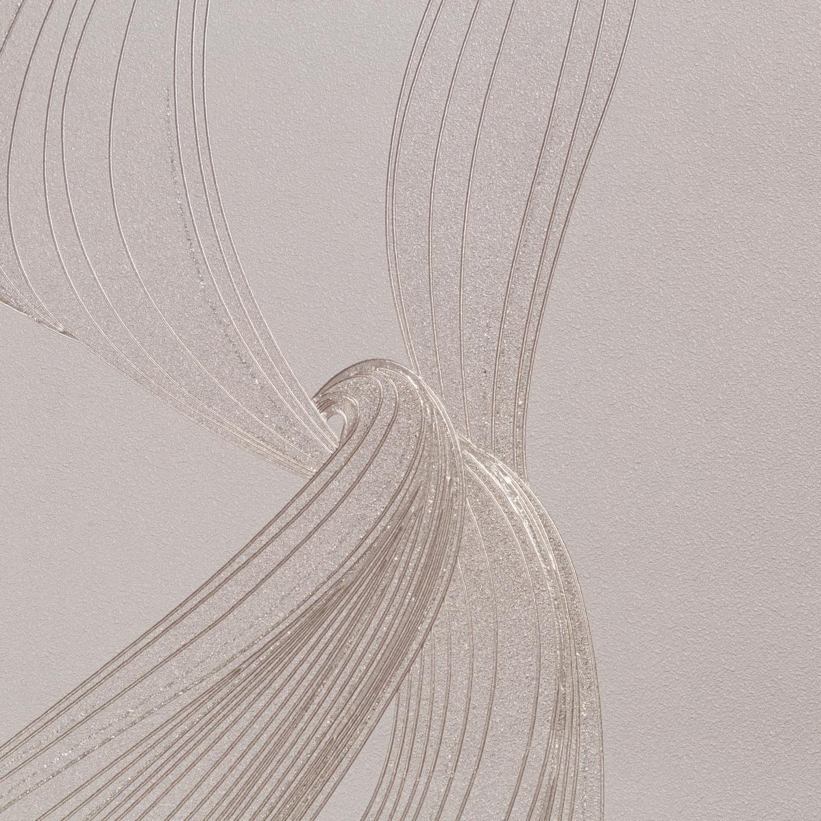 Обои Палитра Гламур 72615-28SL серые абстракция 1,06х10,05 м