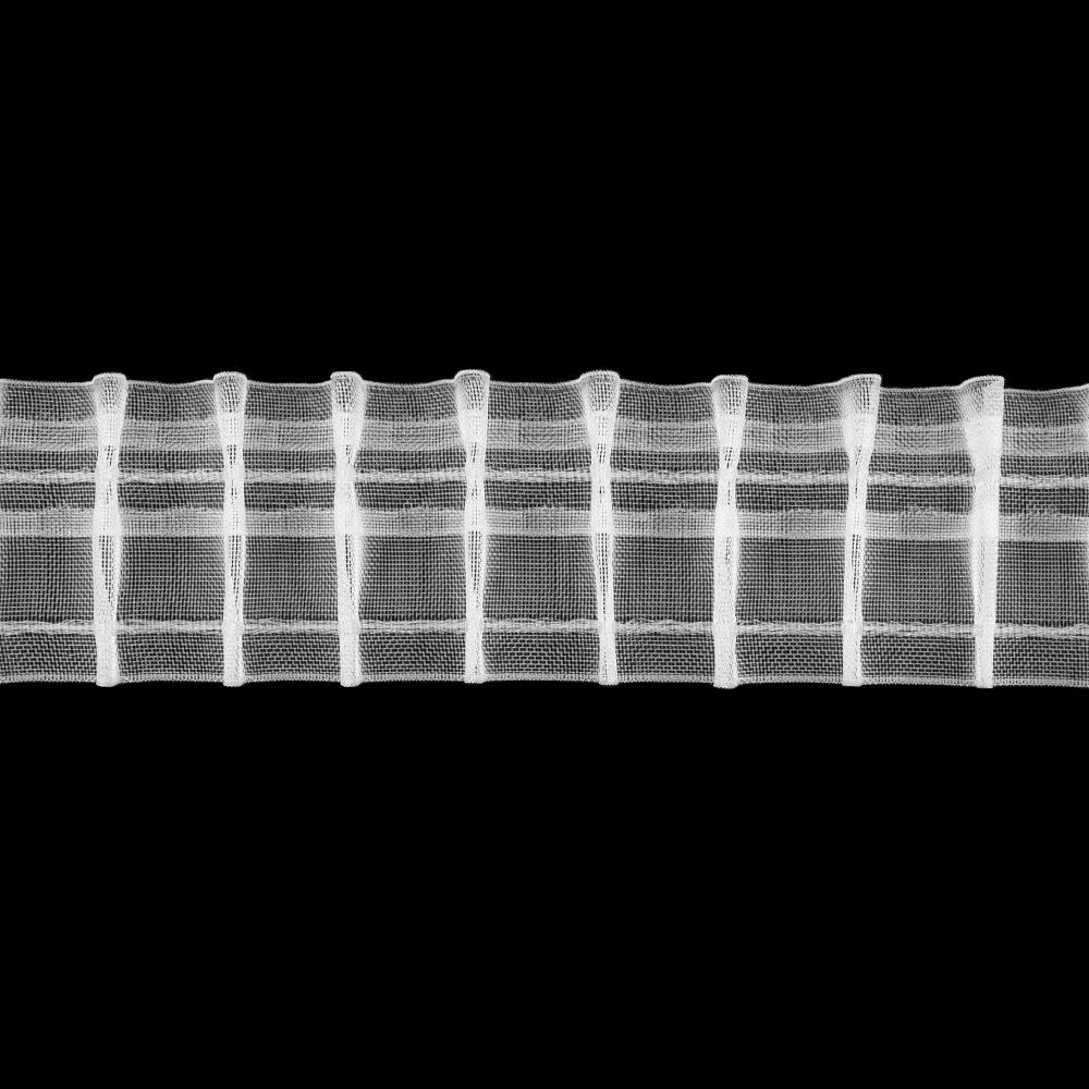 Лента шторная Mirtex Premium карандаш прозрачная 5 см