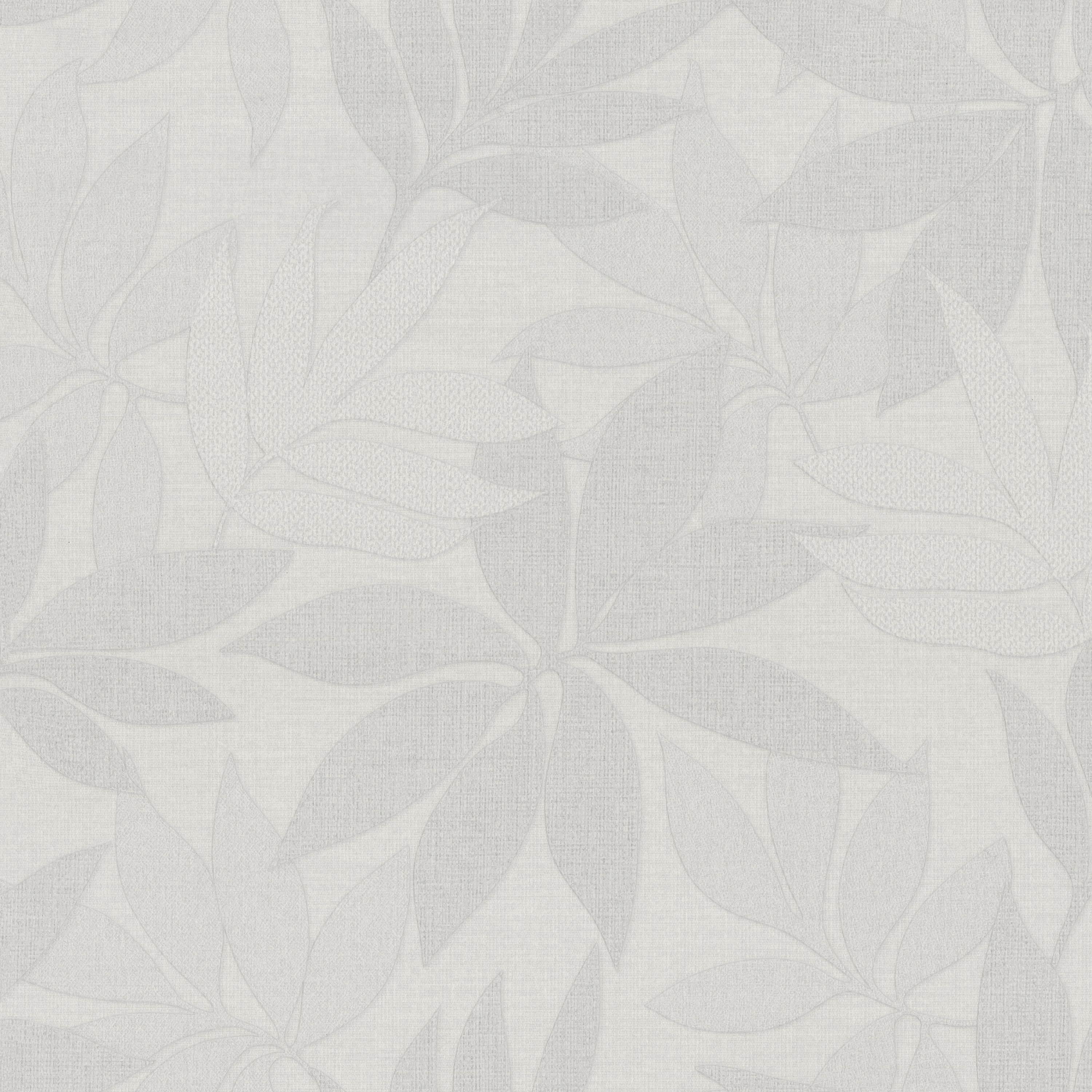 Обои Monte Solaro Verde 9295-11 серые листья 1,06х10,05 м