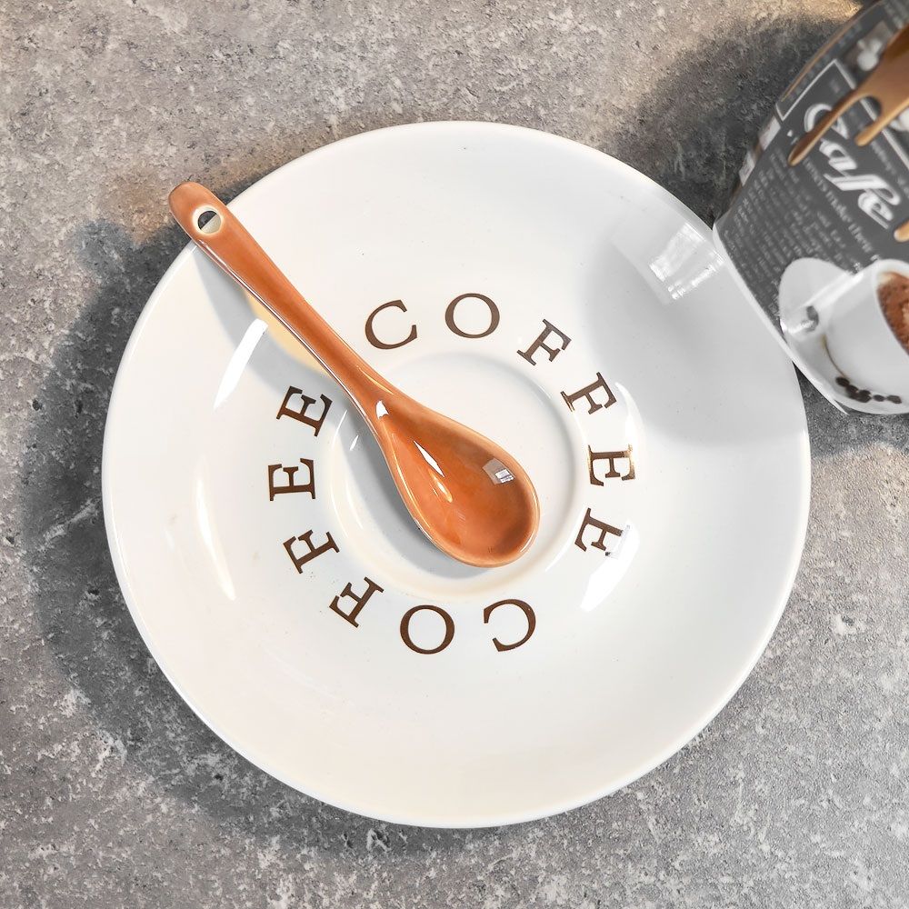 Набор чайный Горячий шоколад на 4 персоны 12 предметов с ложками 180 мл