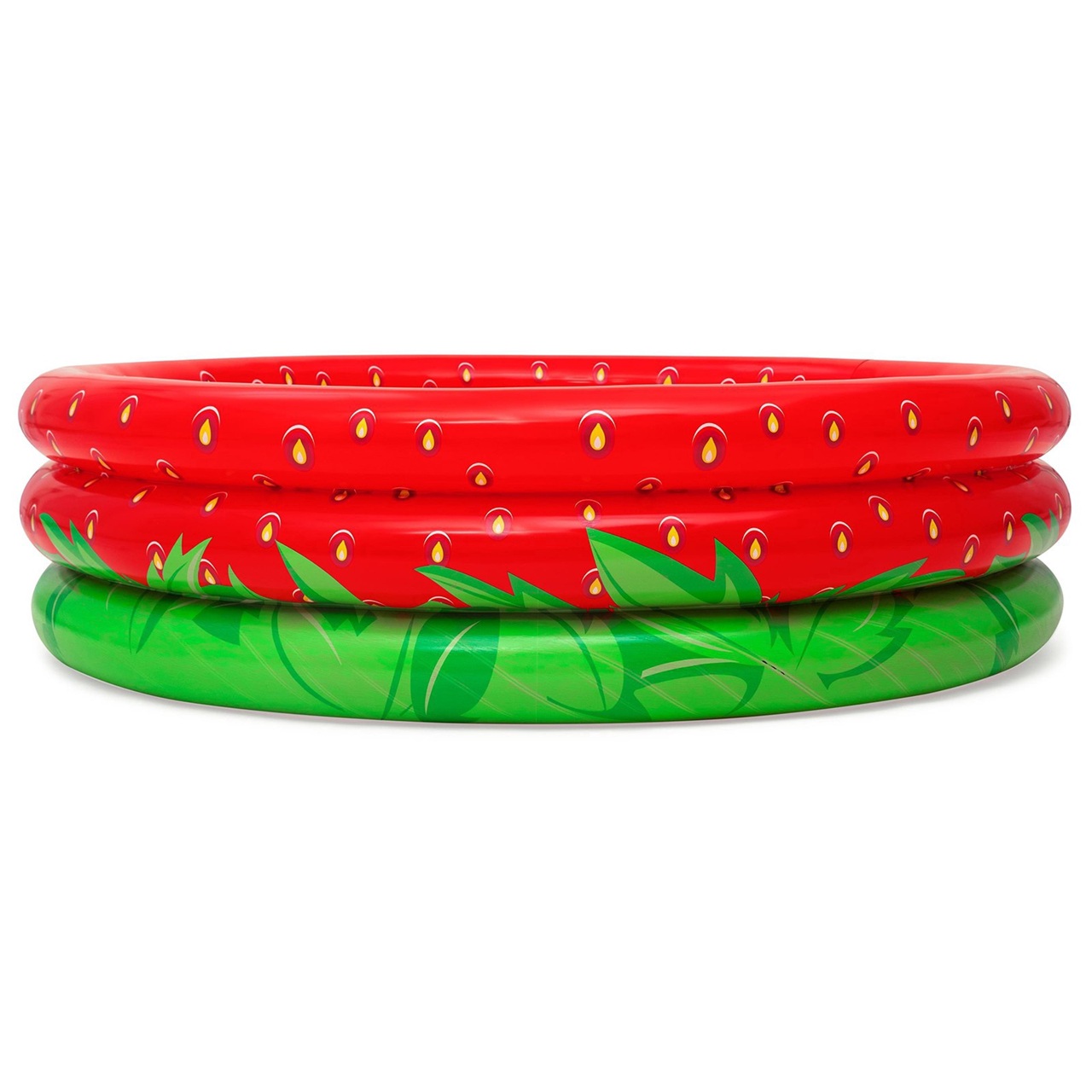 Бассейн детский надувной круглый 160х38 см 390 л Bestway Sweet Strawberry 51145