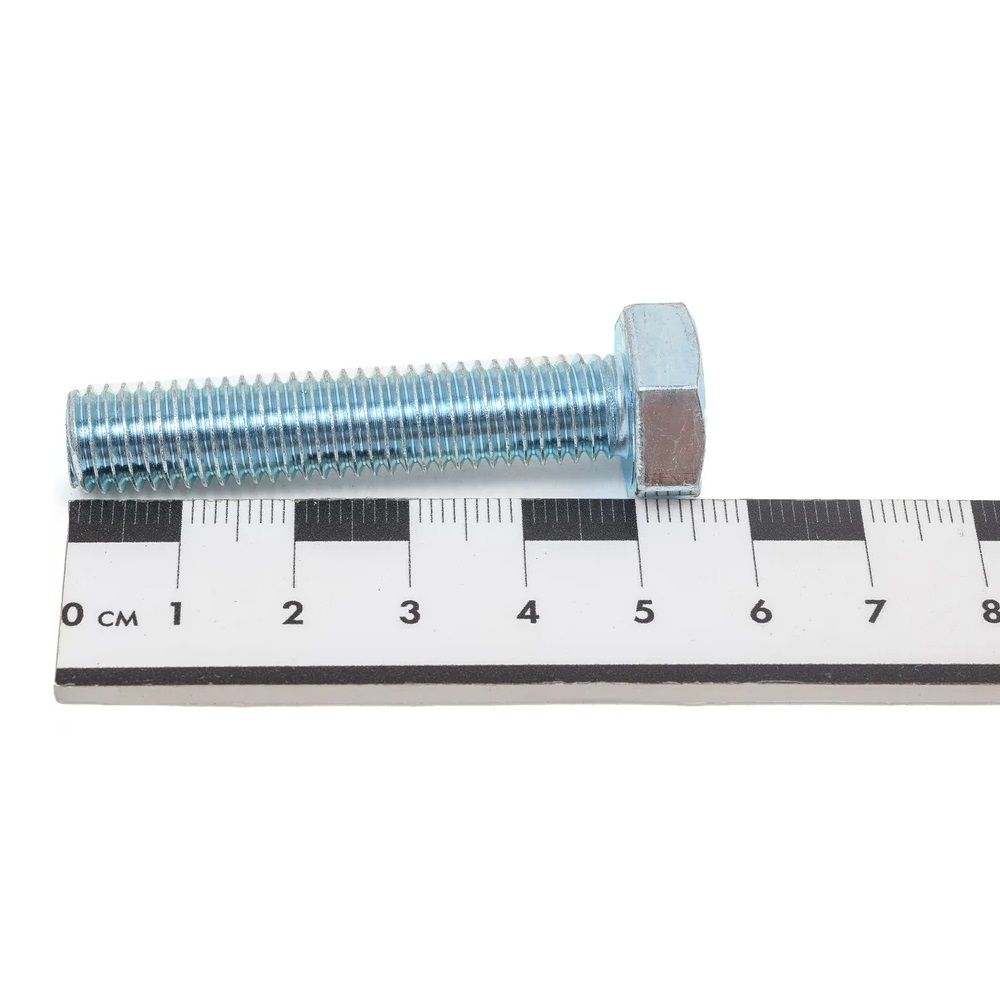 Болт DIN 933 М10х50 мм с шайбой и гайкой 2 шт