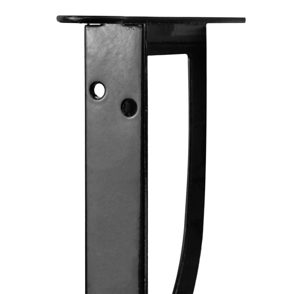 Кронштейн Larvij D-Wall 180х120мм черный