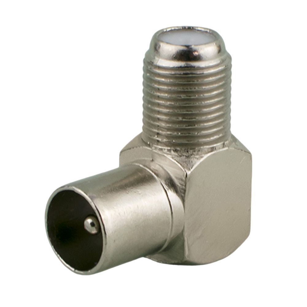 Переходник угловой гн. F -штекер TV TDM SQ1809-0013