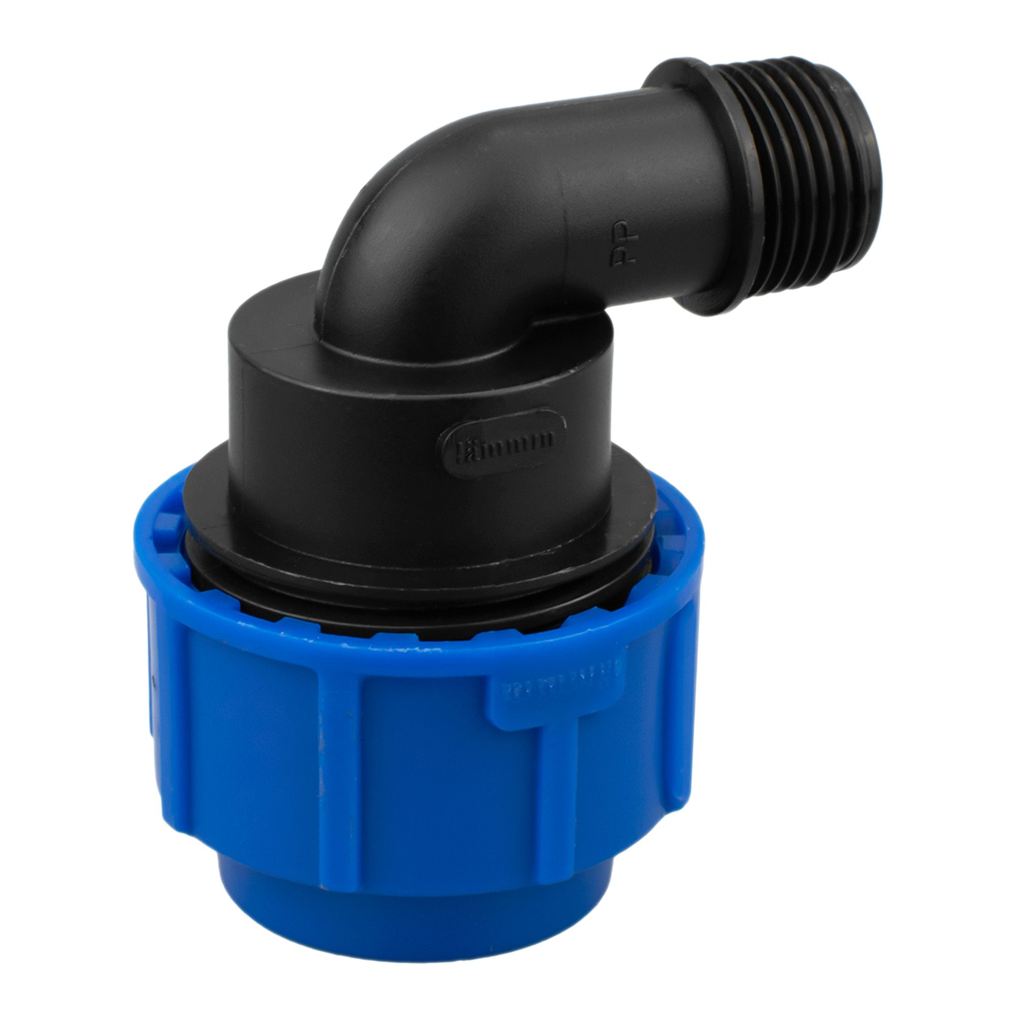 Отвод ПЭ 25 х 1/2" НР ТПК-АКВА