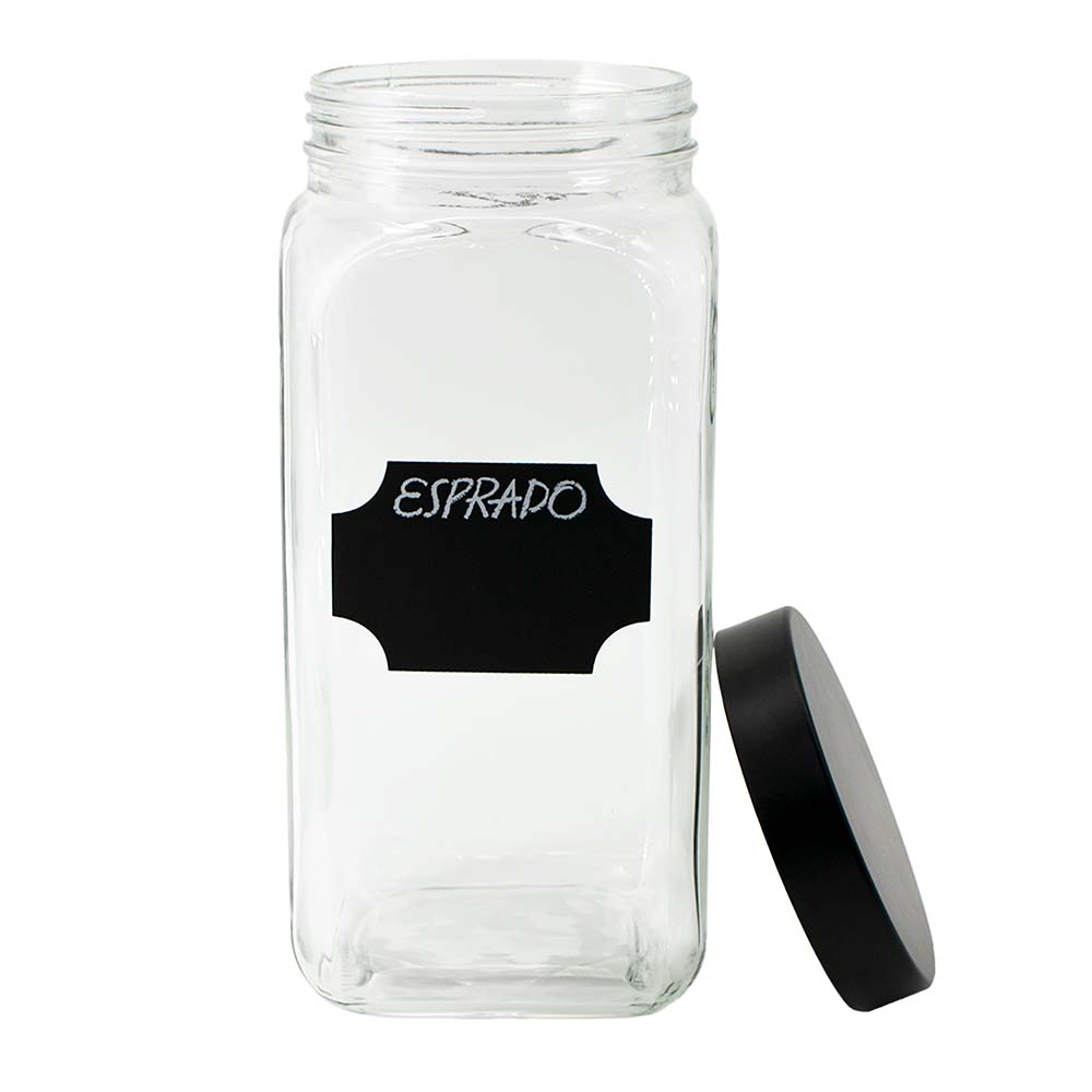 Банка для сыпучих продуктов Esprado Fresco 1,6 л 10,5х10,5х18 см
