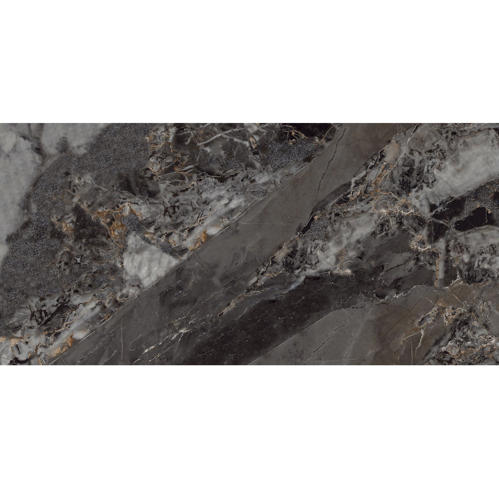 Керамогранит Onlygres MOG502 600x1200 мм темно-серый полированный 1,44 м2