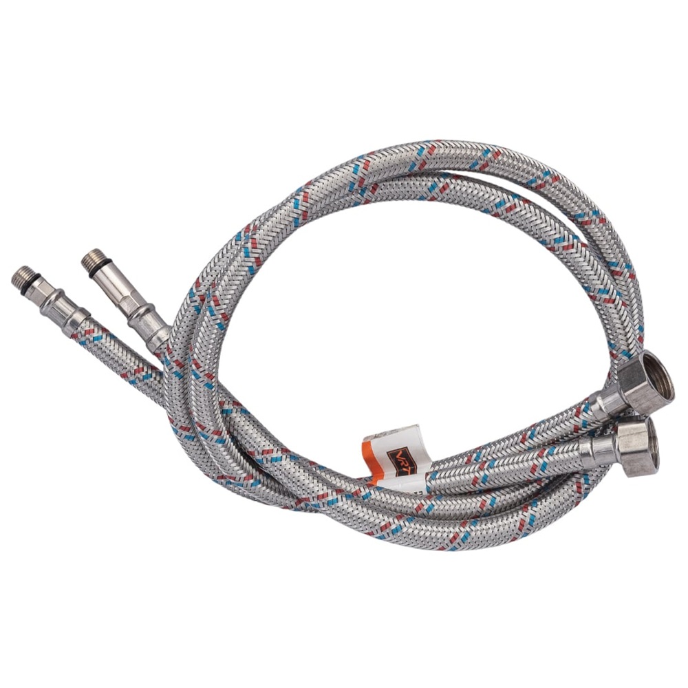 Подводка для смесителя 1/2"хМ10 0,8 м Г/Ш 2 шт