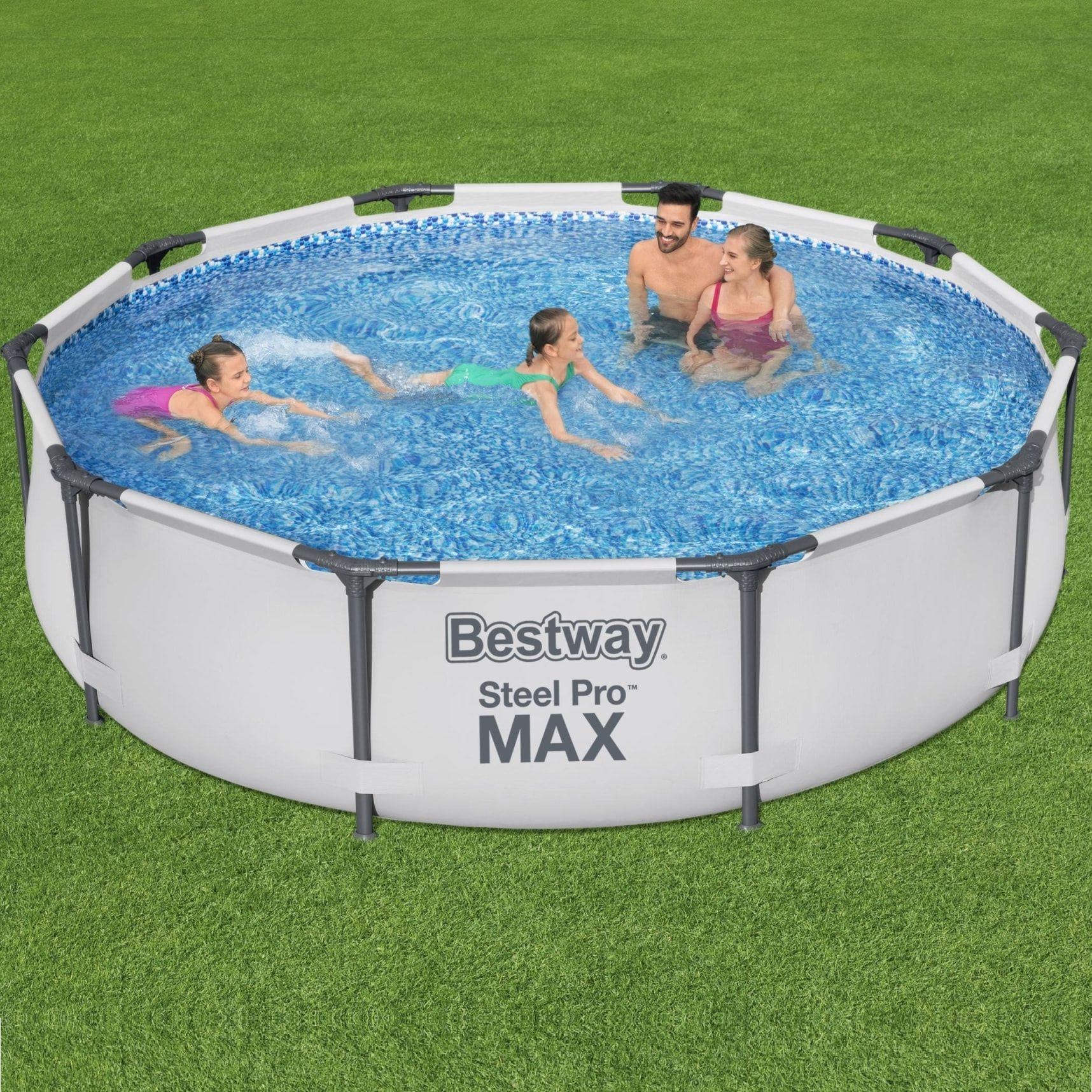 Бассейн каркасный круглый 305х76 см 4678 л Bestway 56408 (ф/насос)