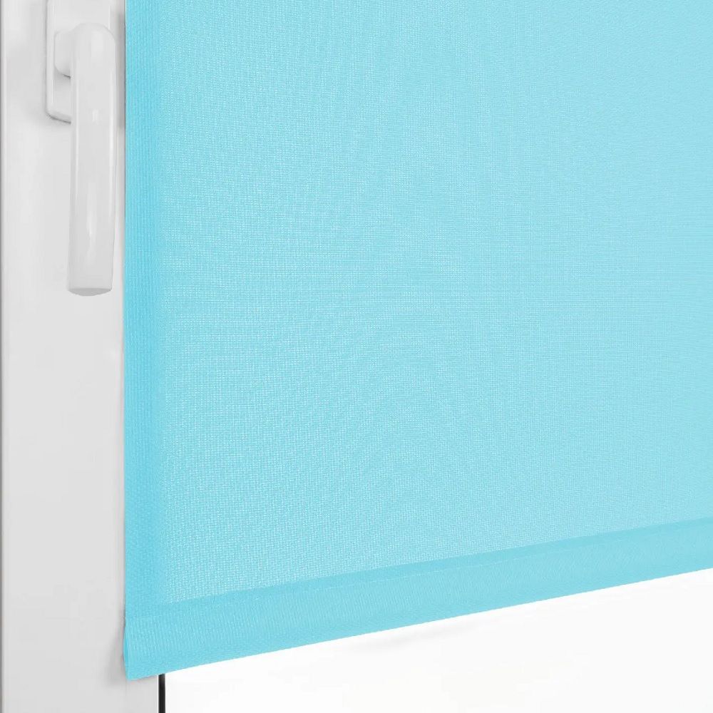 Штора рулонная Лайт 40х160 см бирюзовая