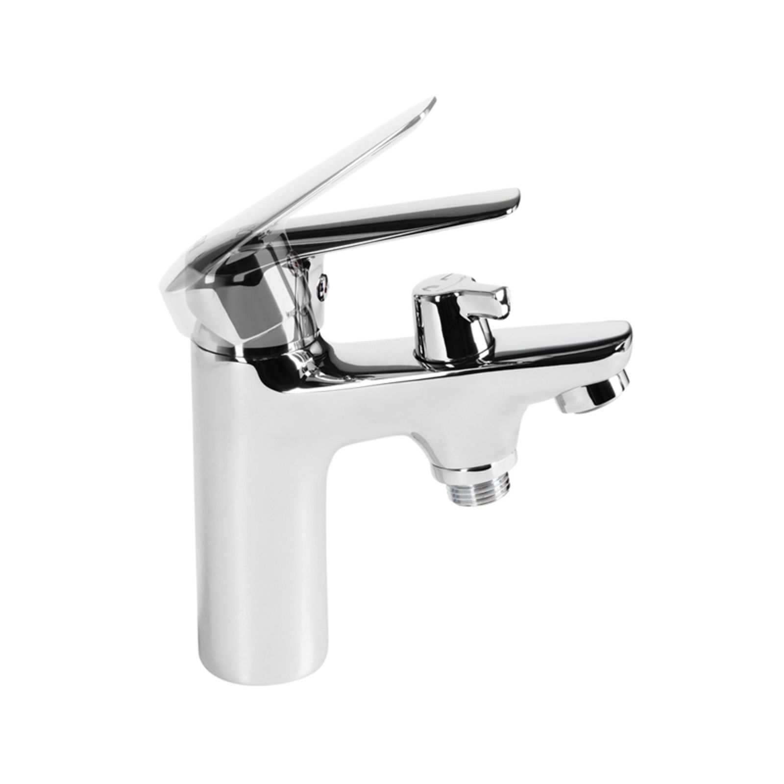 Смеситель на борт ванны Iddis Torr TORSB10i07 1 отверстие керамич дивертор