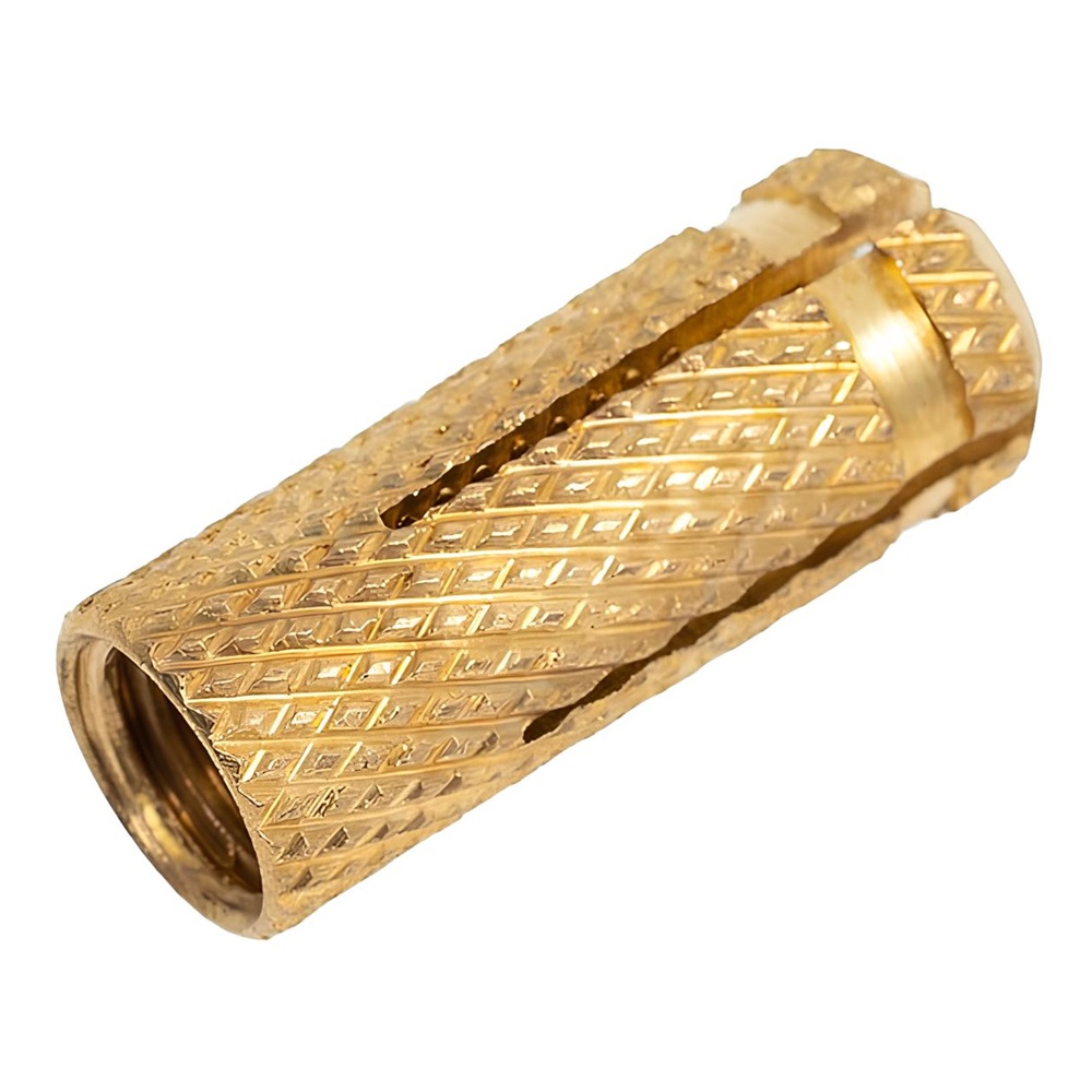 Анкер забивной латунный цанга М10 1 шт