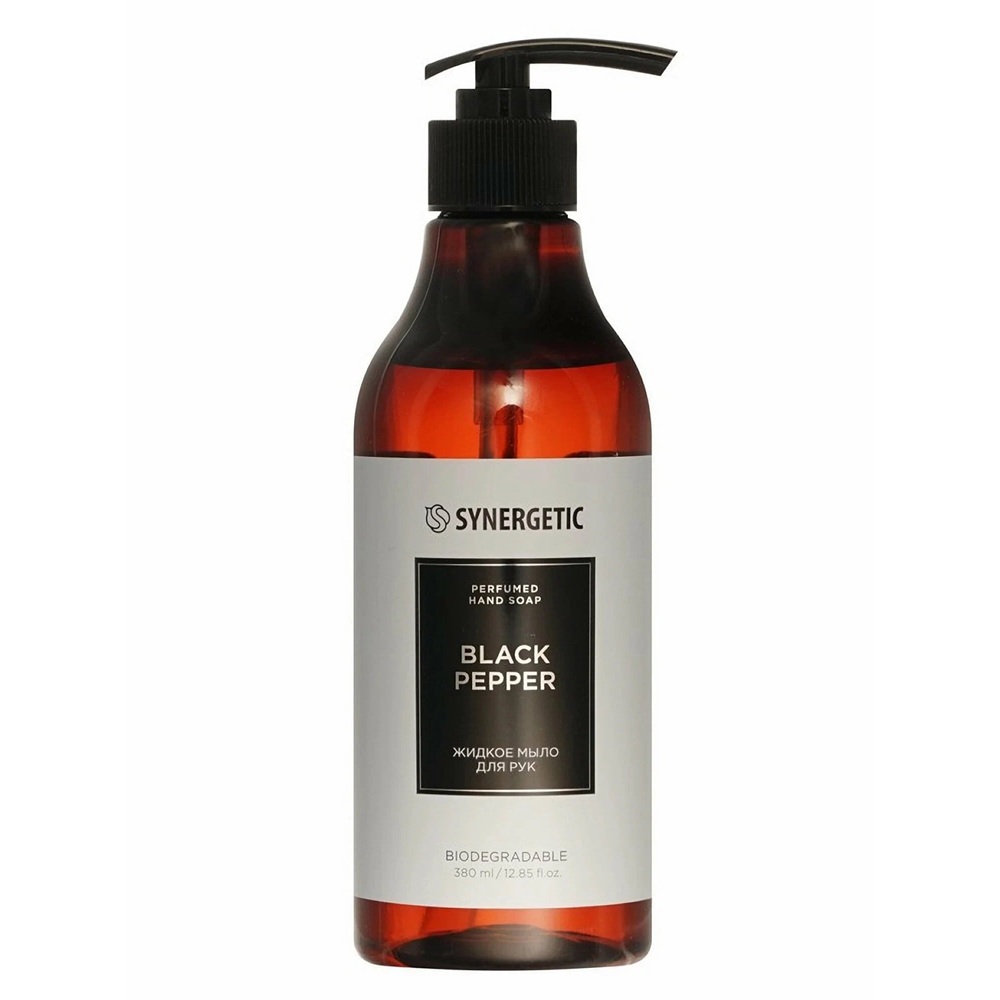 Мыло жидкое Synergetic Black pepper/Черный перец 380 мл