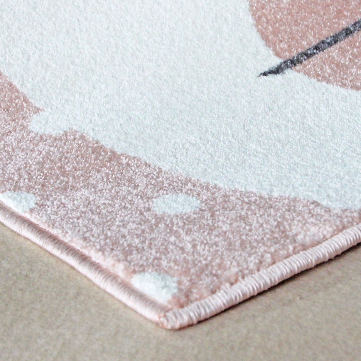 Ковер детский Sofit Merinos 2341 1,6х2,3 м розовый