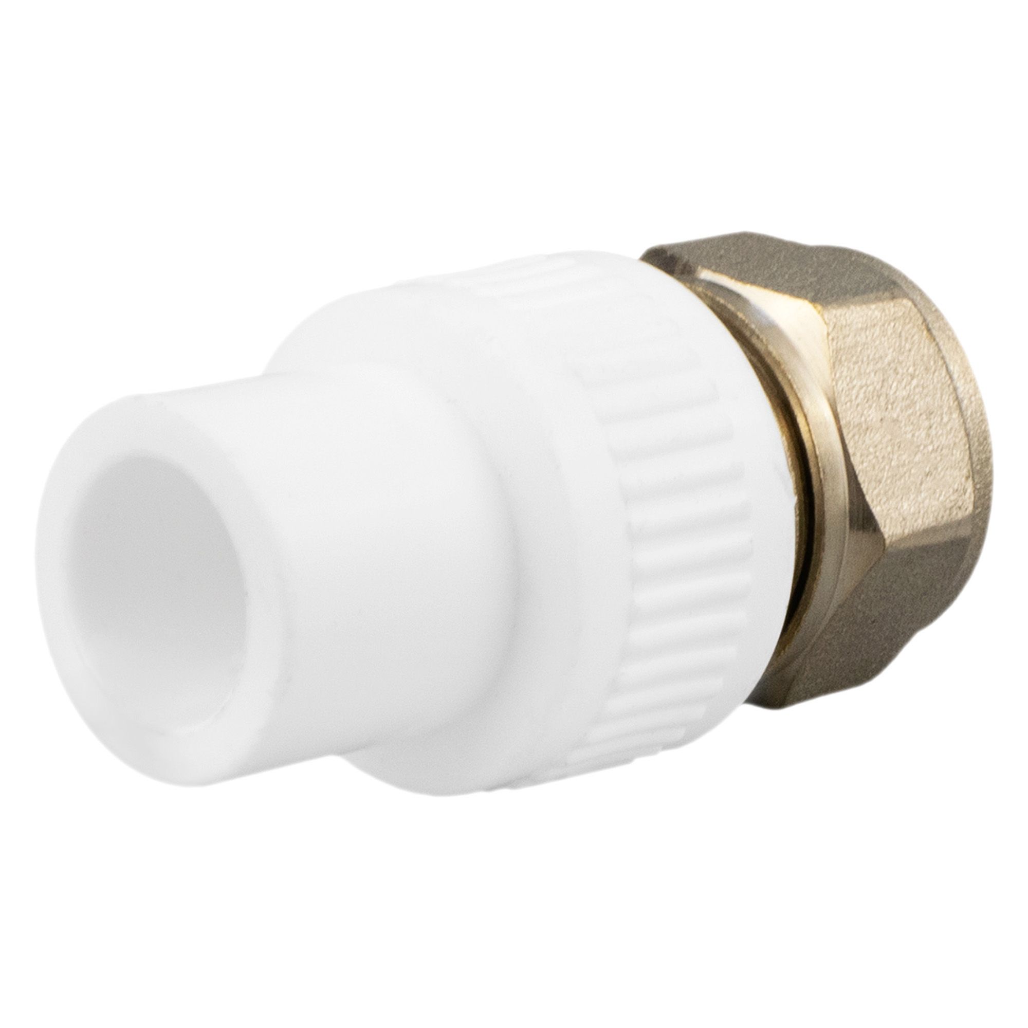 Муфта полипропилен с переходом на PEX 20 мм х 16 мм