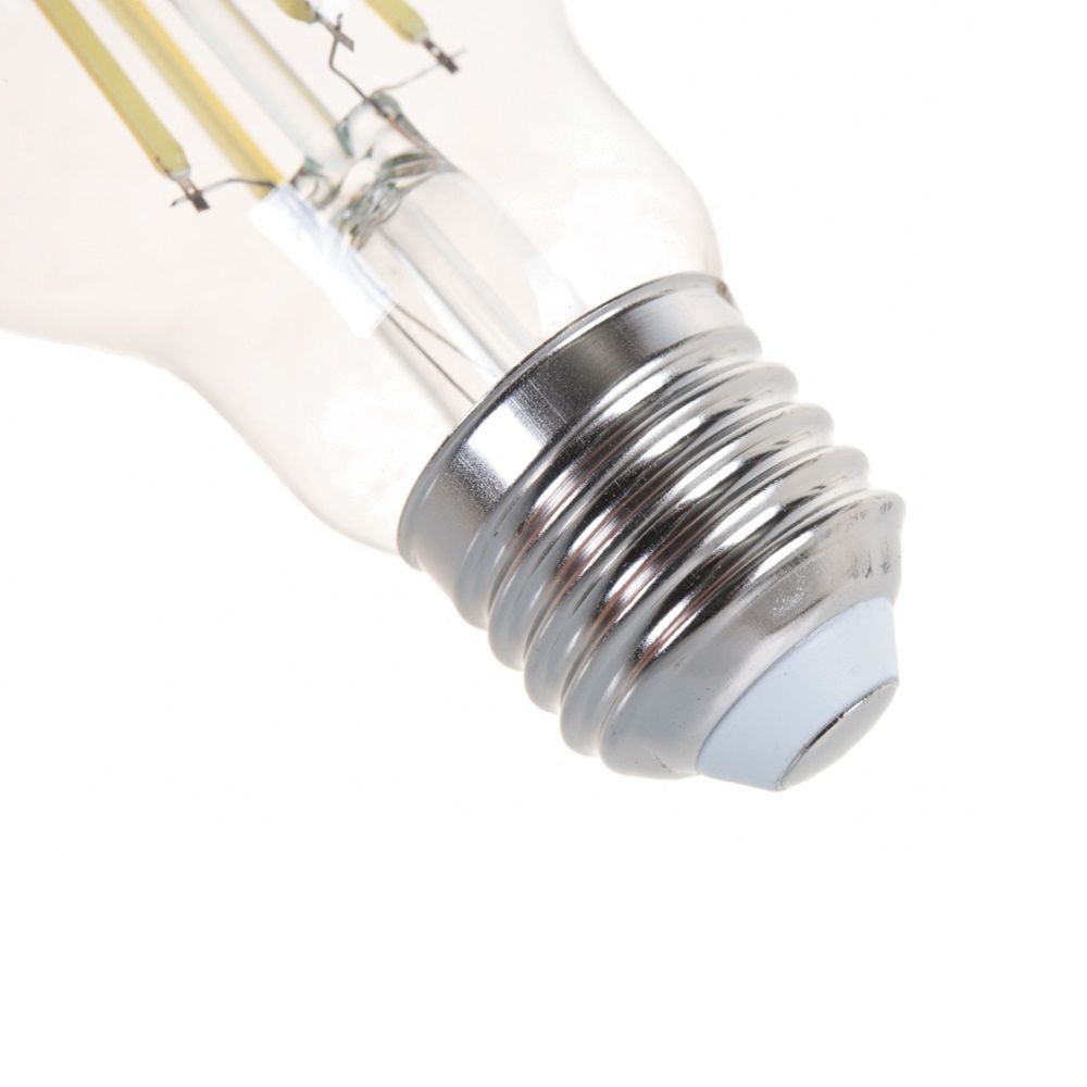 Лампа светодиодная филамент General FLP А60 10Вт 6500К Е27 прозрачная