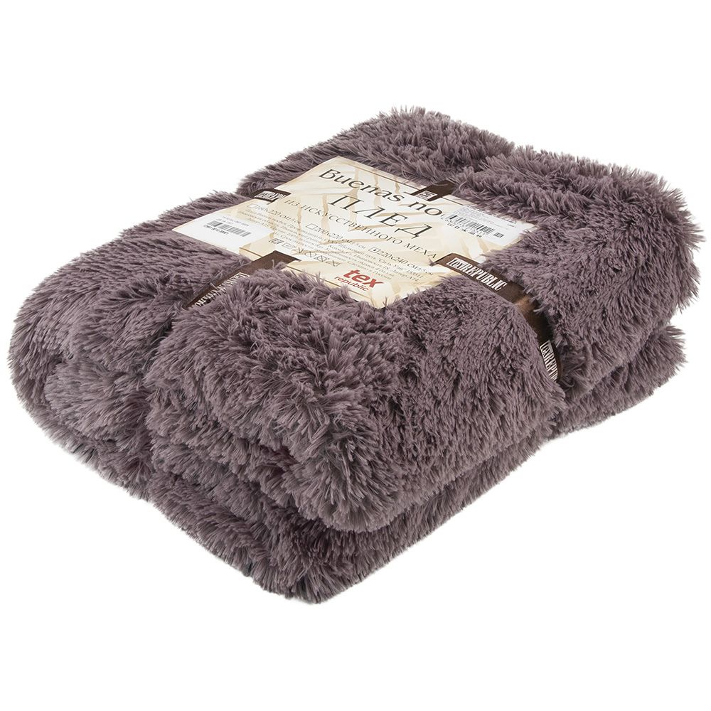 Плед TF F072LI-BE1 2224 ДВ 16-1707 220х240 см сиреневый