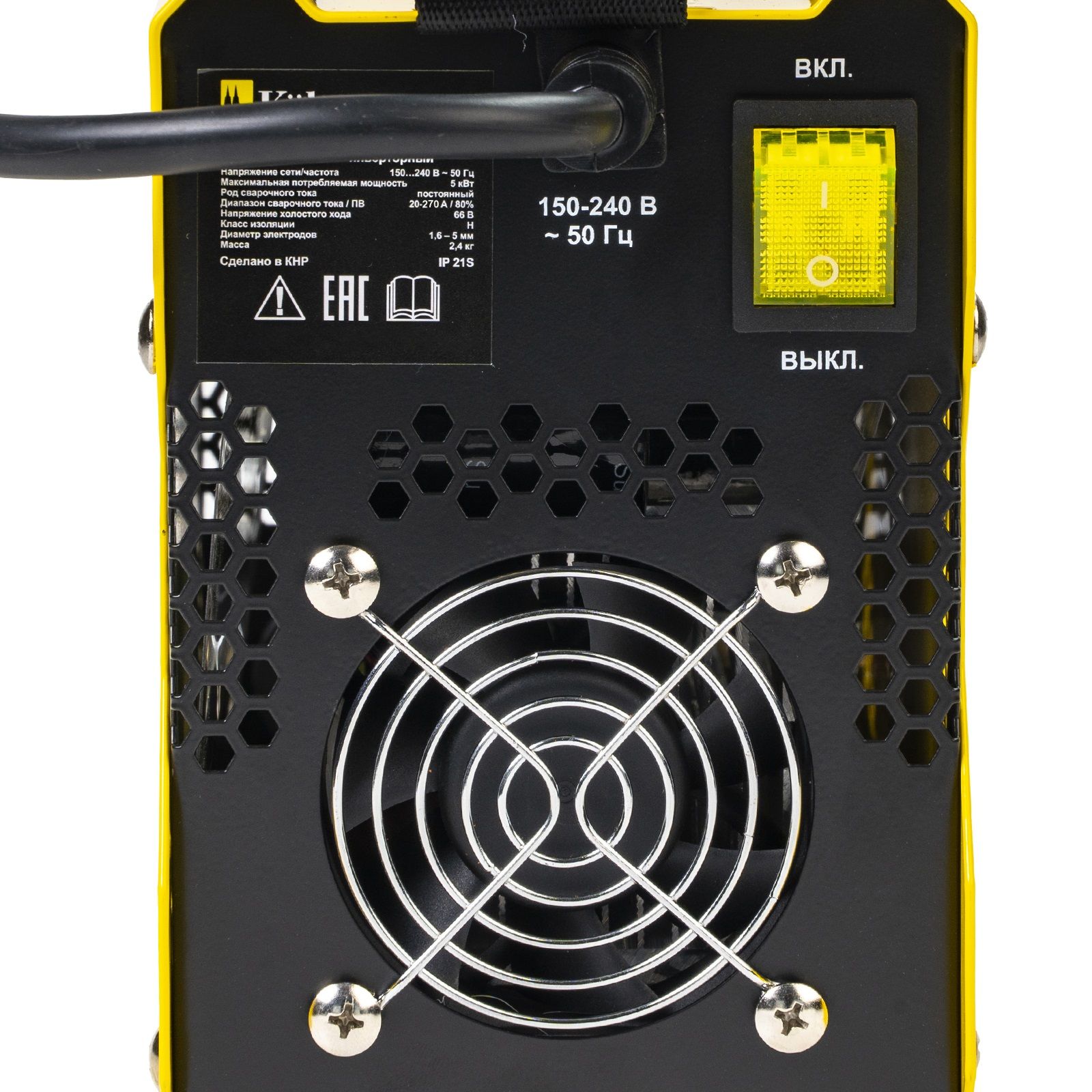 Сварочный аппарат инверторный Kolner KIWM 270 IGBT