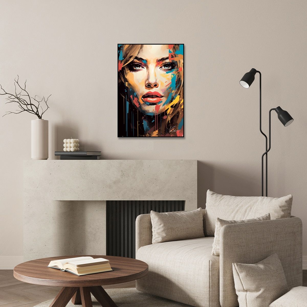 Картина интерьерная VS She 50х70 см 8257045