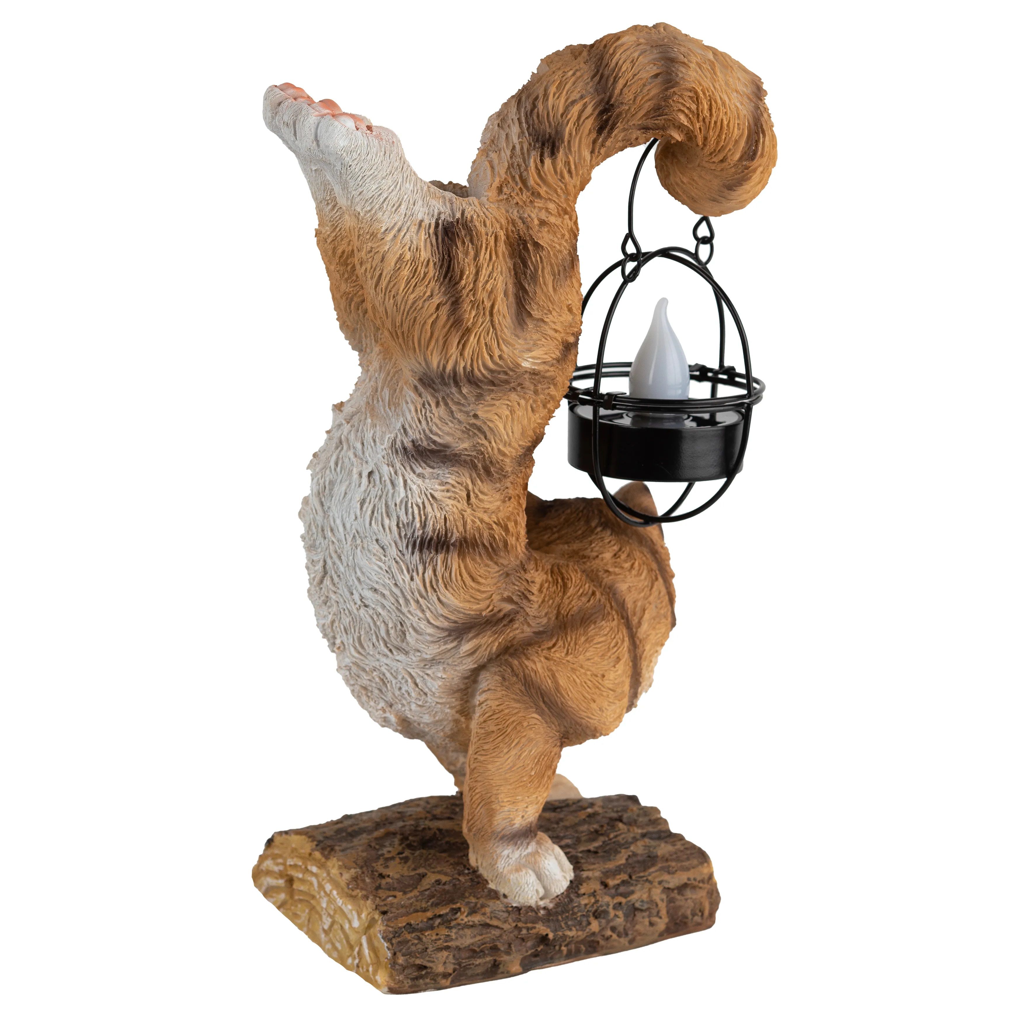 Фигура садовая Кот Акробат 37 см ЭРА ERASF22-01 светильник на солнечных батареях