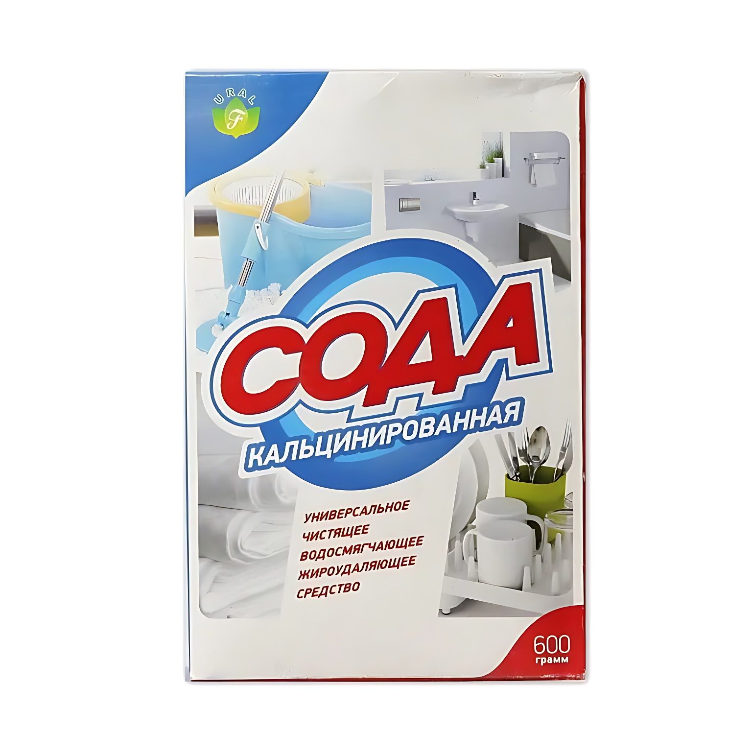 Сода кальцинированная Флора 600 г